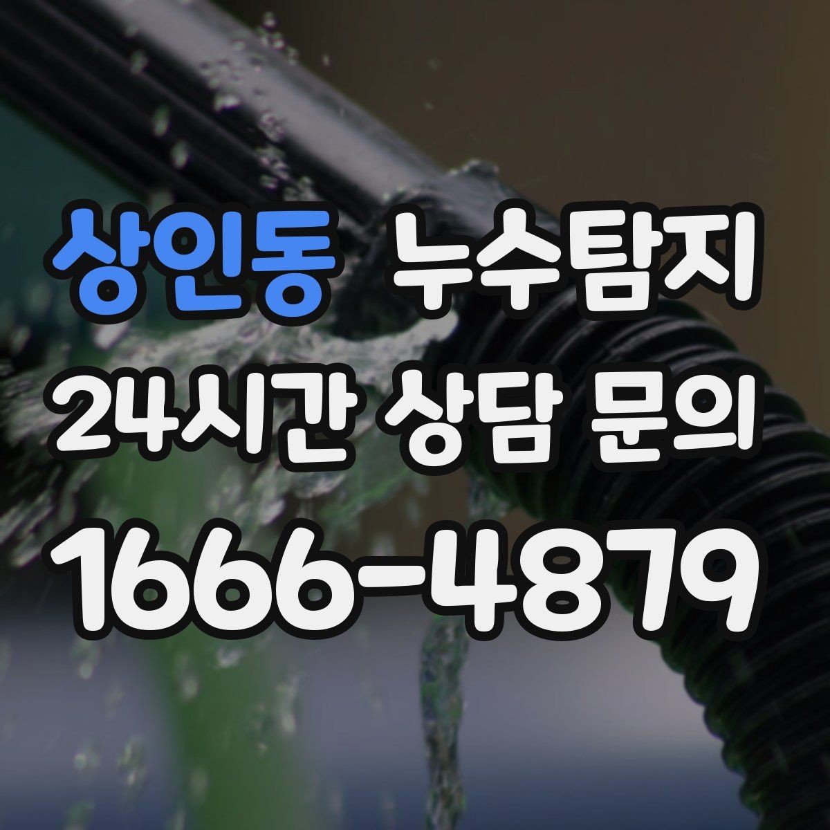 상인동 누수탐지 곰팡이 악취 원인 진단