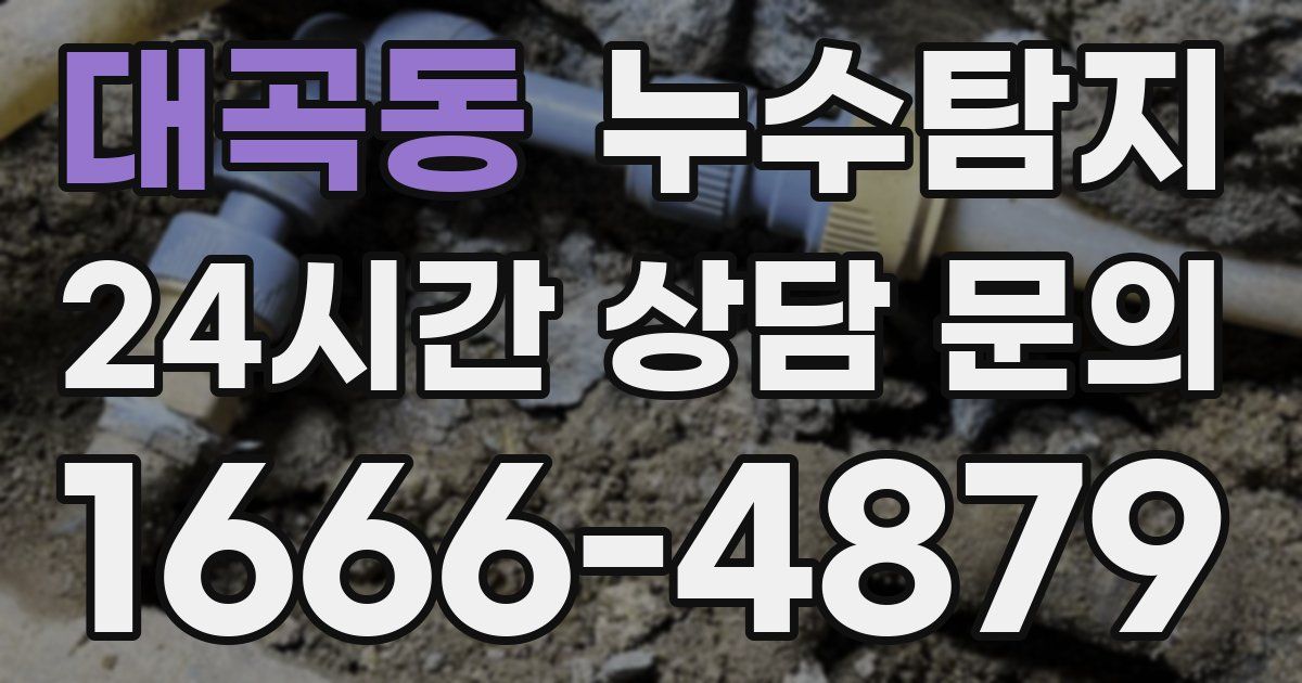 하수구막힘