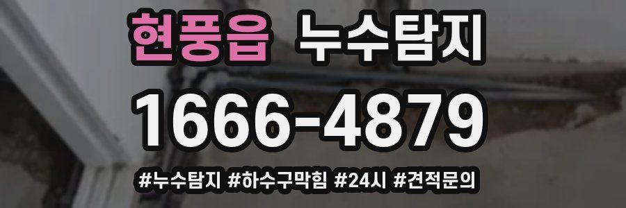 누수닥터 누수탐지