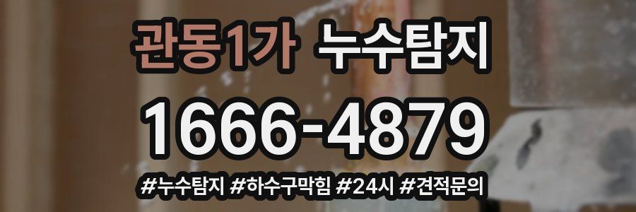 누수닥터 누수탐지