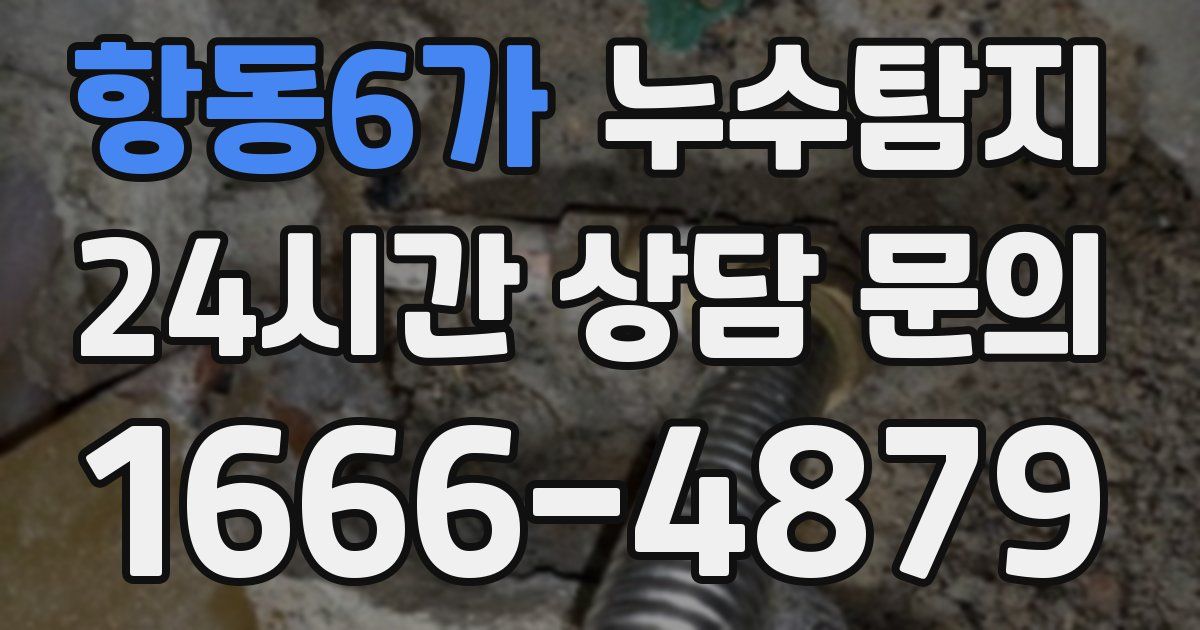 하수구막힘