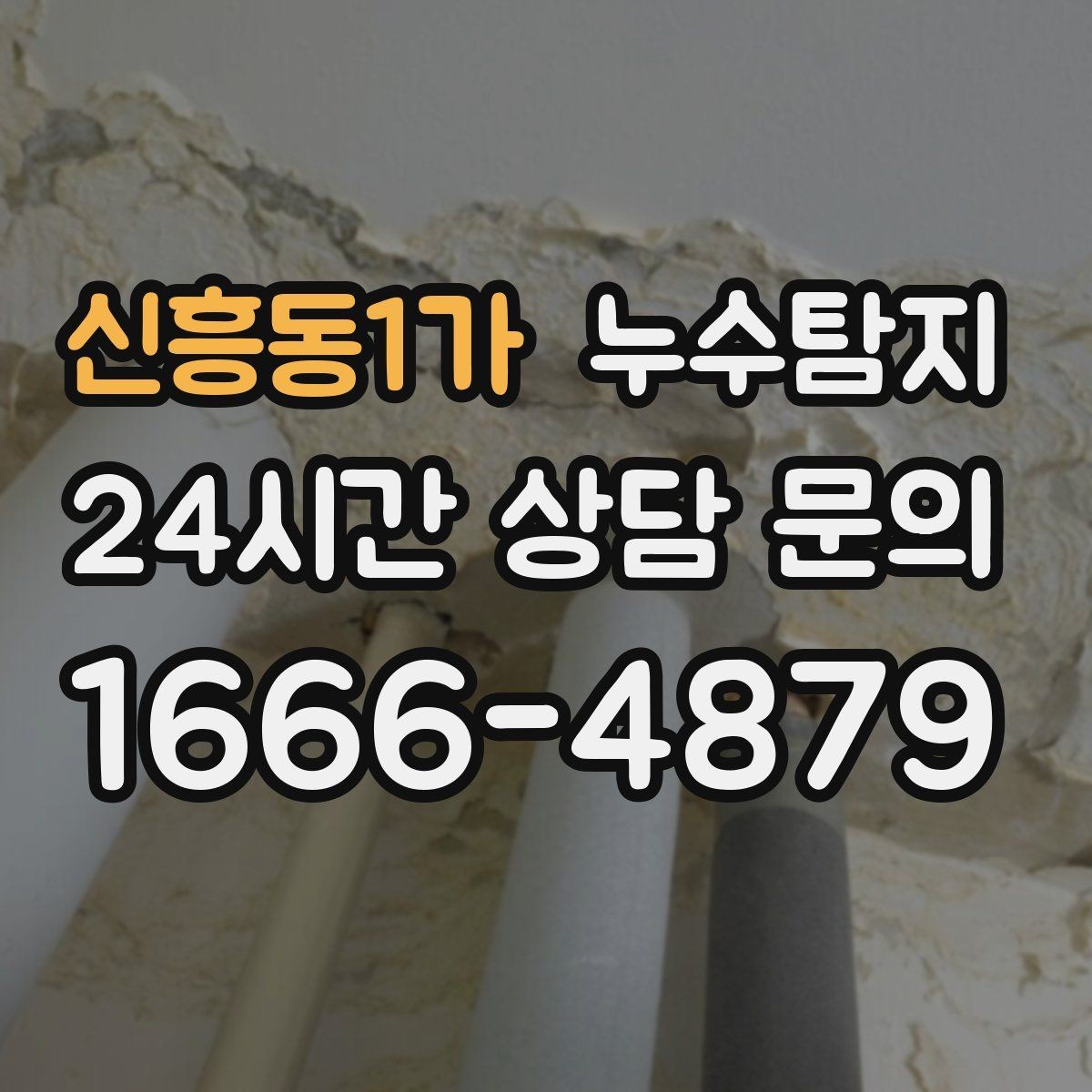 신흥동1가 누수탐지 상가 매장 영업 중 점검 노하우