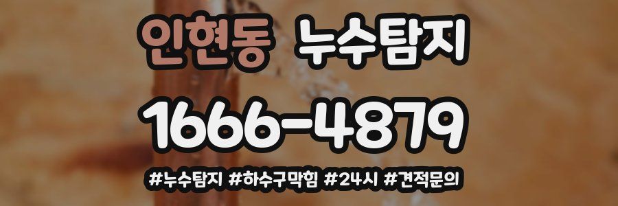 누수닥터 누수탐지