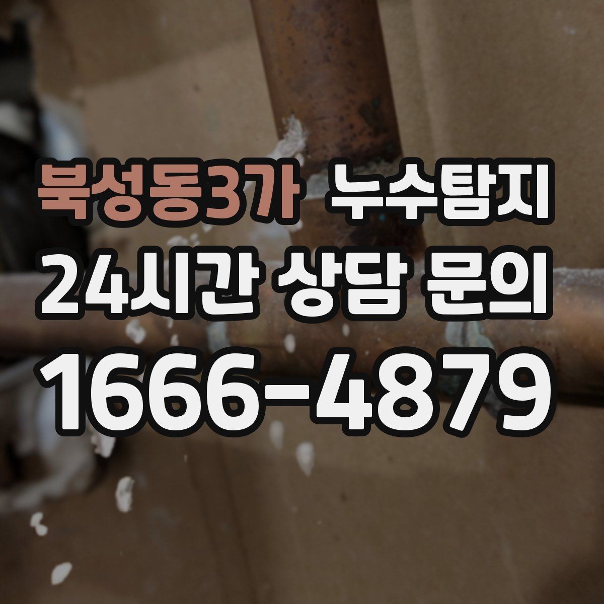 북성동3가 누수탐지 셀프 점검 후 전문가 호출 타이밍
