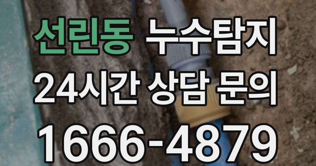 하수구막힘
