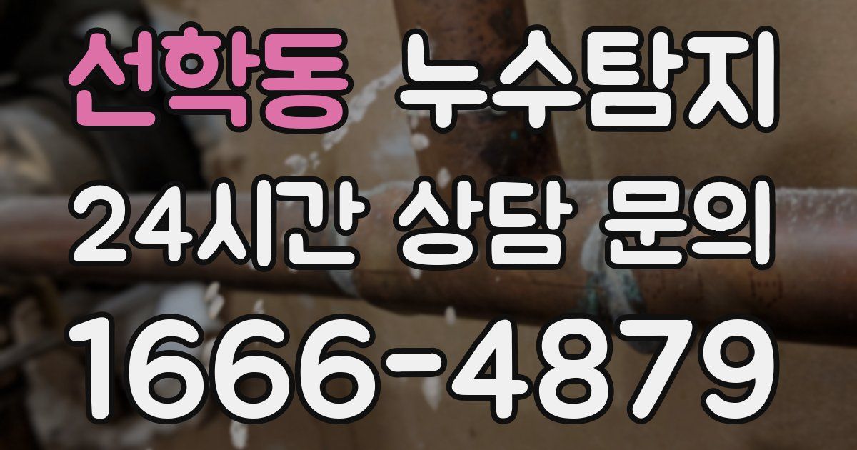 하수구막힘