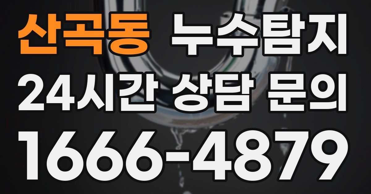 하수구막힘