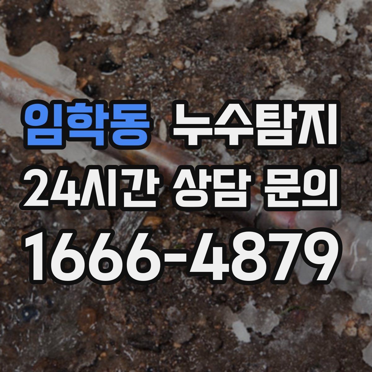 임학동 누수탐지 수도요금 급증 원인은 대부분
