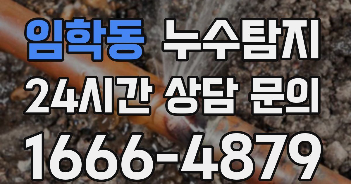하수구막힘