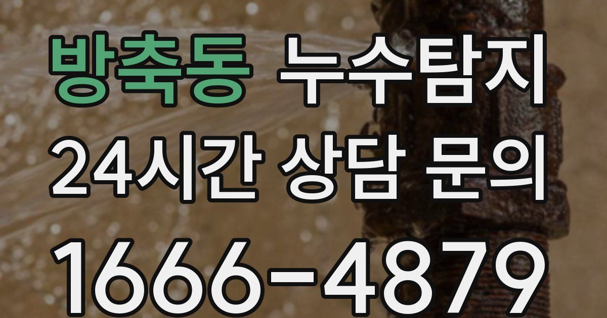 하수구막힘