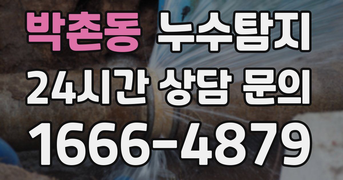 하수구막힘