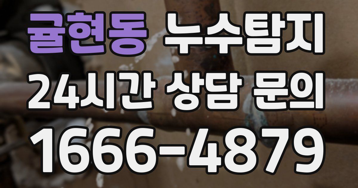 하수구막힘