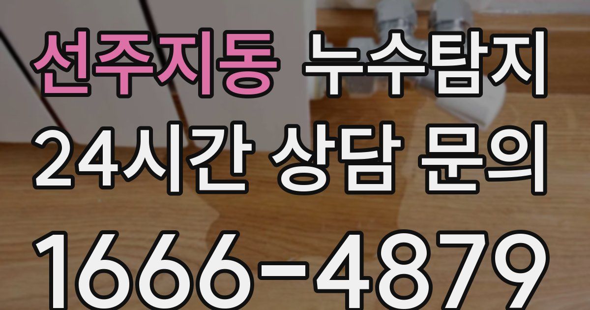 하수구막힘