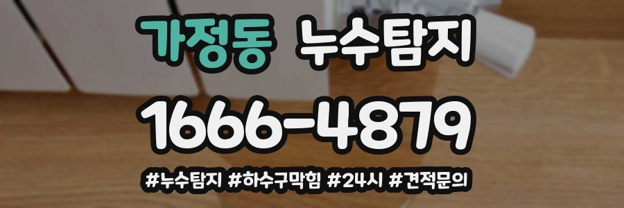 누수닥터 누수탐지