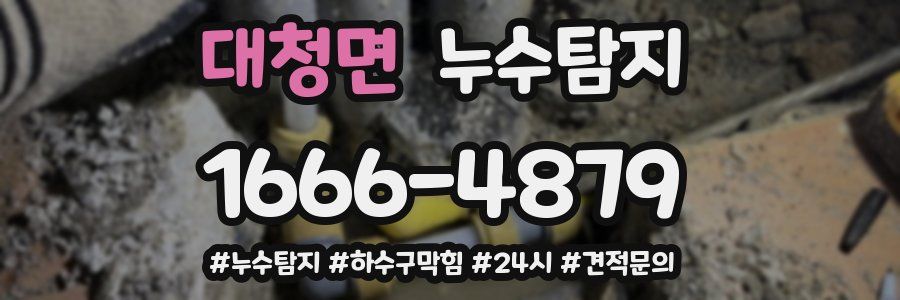 누수닥터 누수탐지