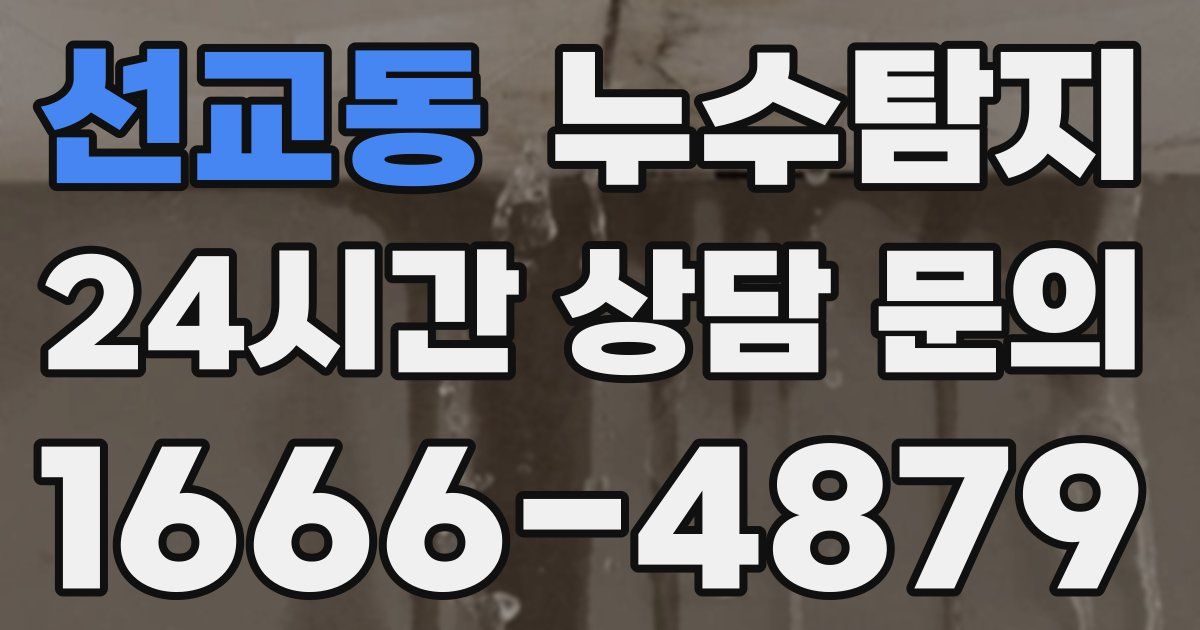 하수구막힘