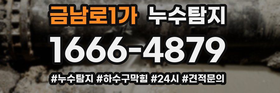 누수닥터 누수탐지