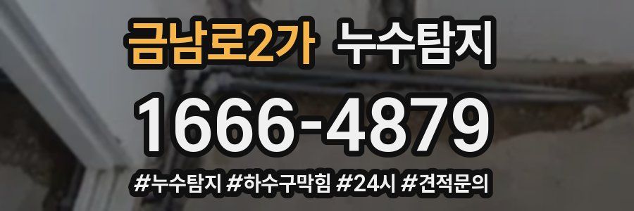 누수닥터 누수탐지