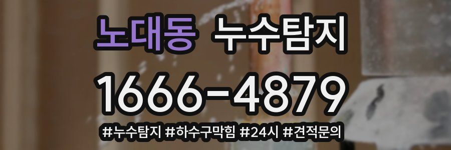 누수닥터 누수탐지