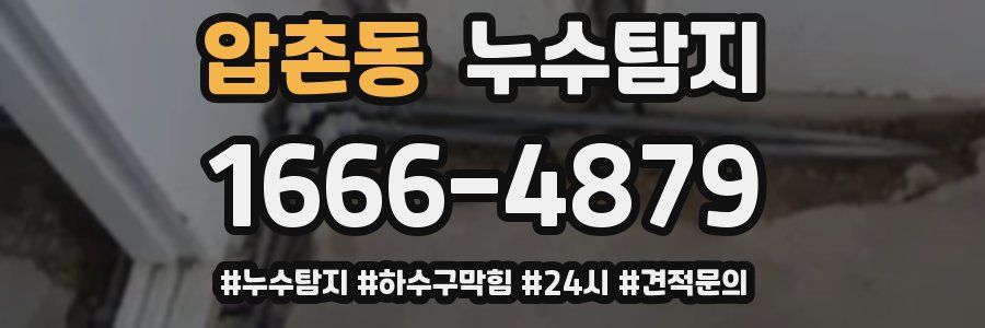 누수닥터 누수탐지