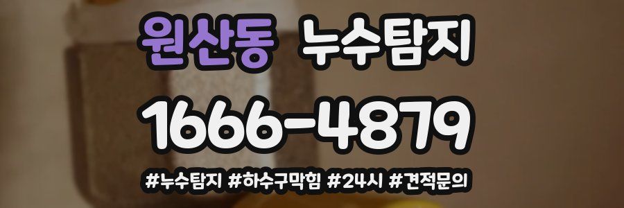 누수닥터 누수탐지