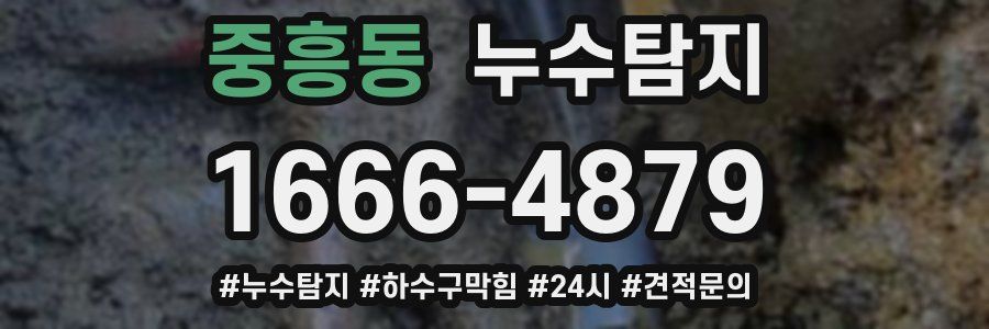 누수닥터 누수탐지