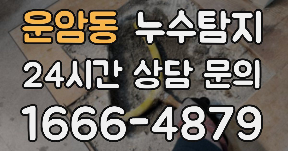 하수구막힘