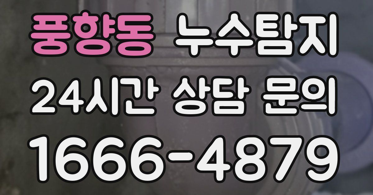 하수구막힘