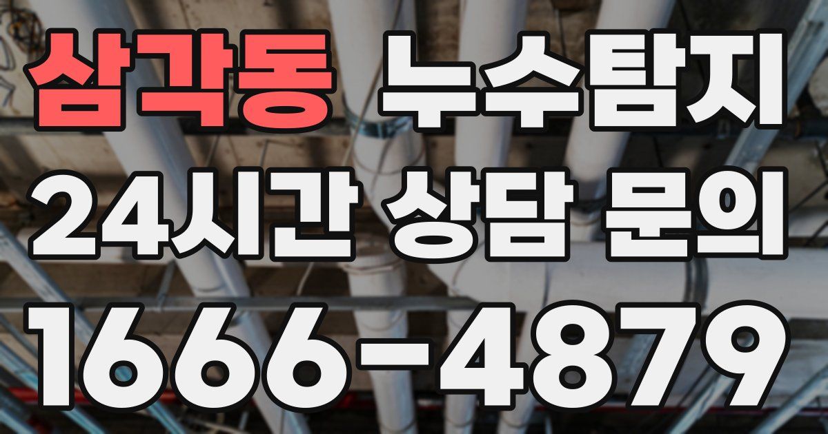 하수구막힘