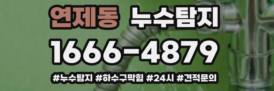 누수닥터 누수탐지