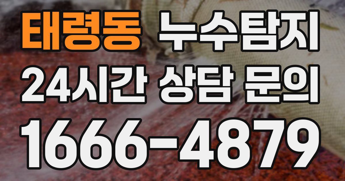 하수구막힘