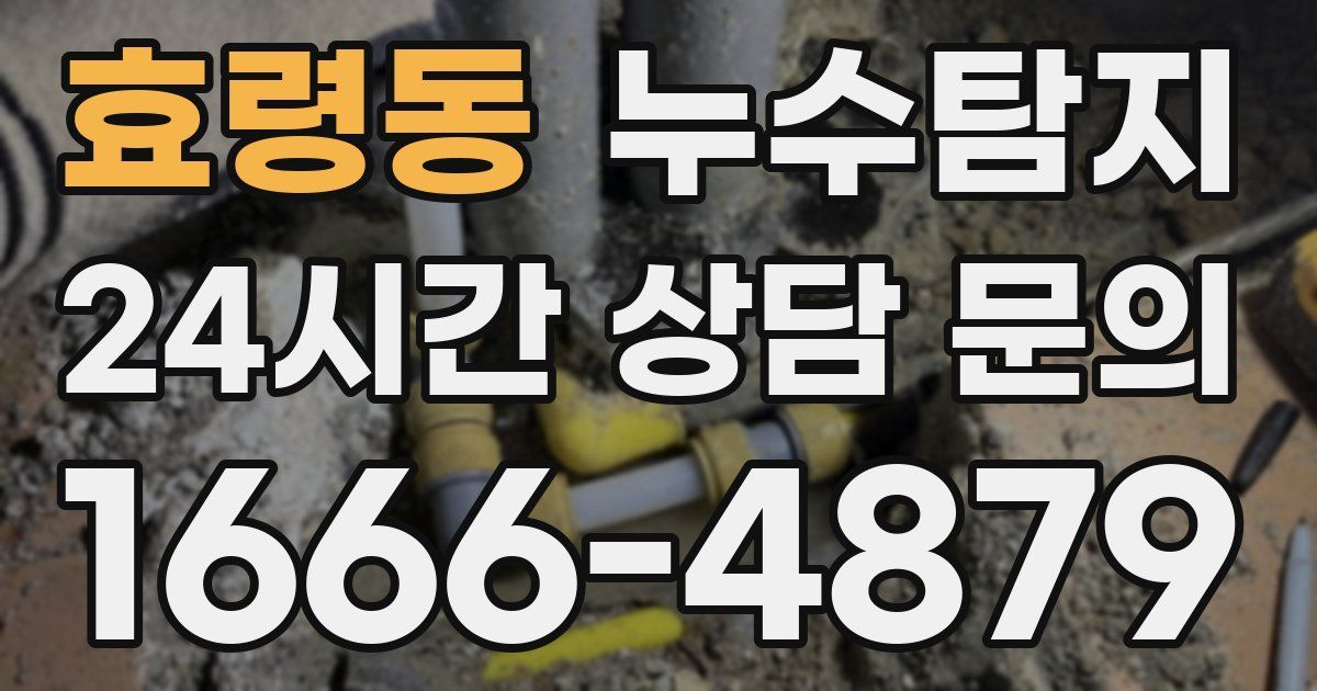 하수구막힘