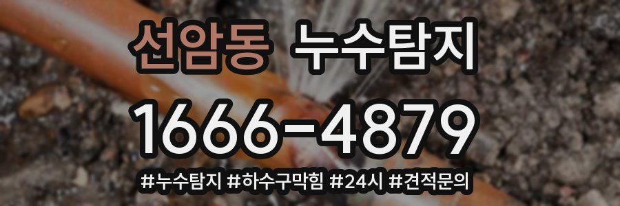 누수닥터 누수탐지