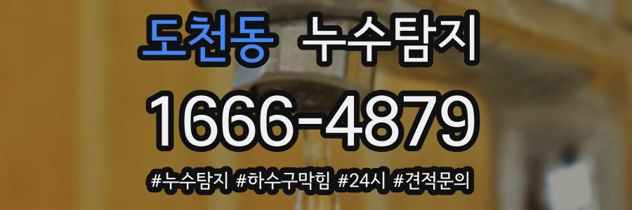 누수닥터 누수탐지