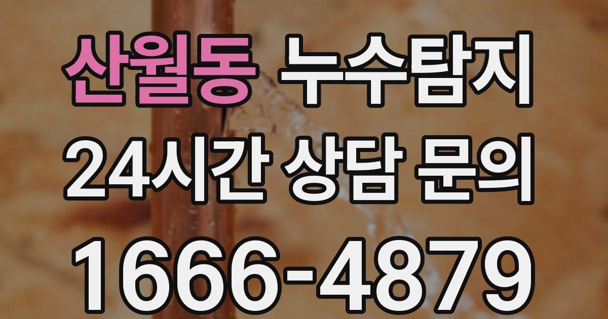 하수구막힘
