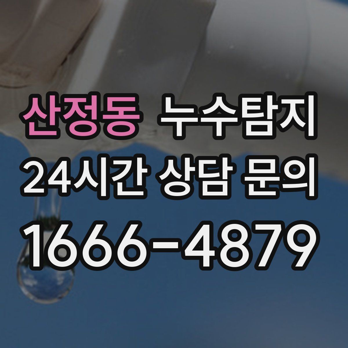 산정동 누수탐지 드레스룸 곰팡이 청결 회복