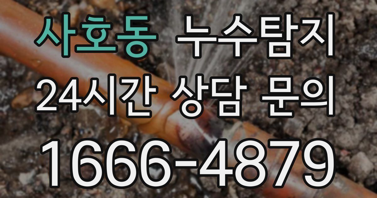하수구막힘