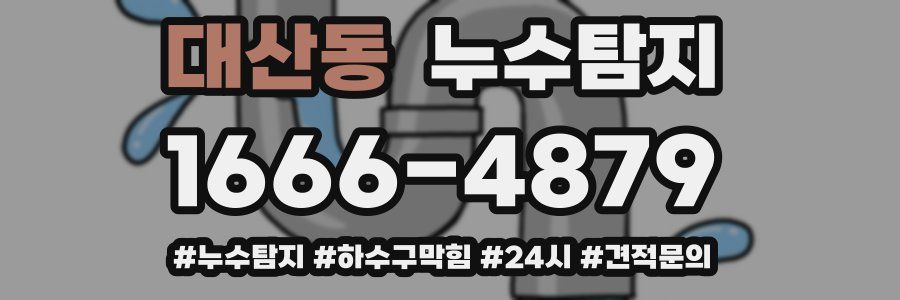 누수닥터 누수탐지