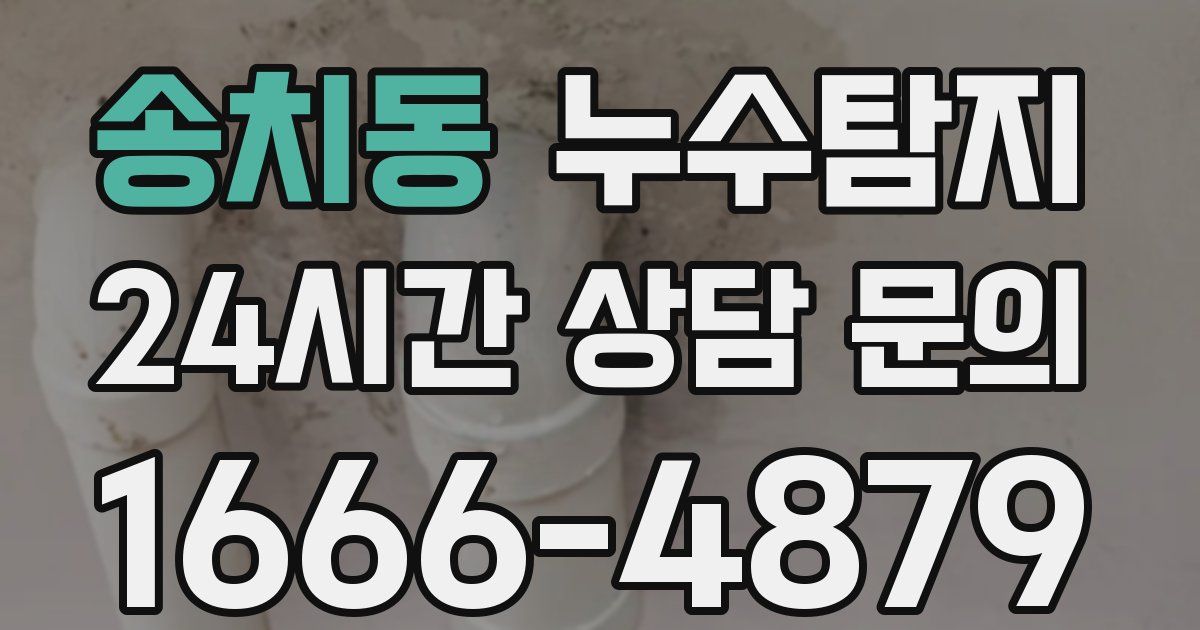 하수구막힘