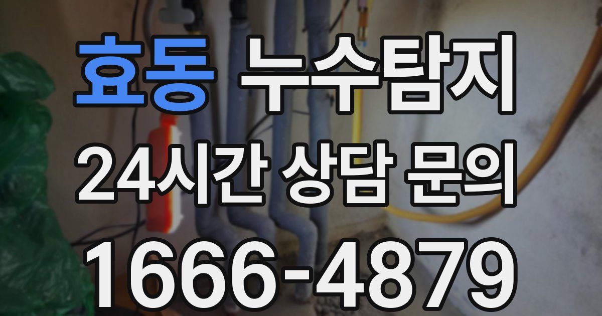 하수구막힘