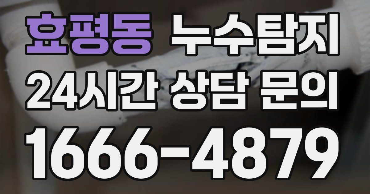 하수구막힘