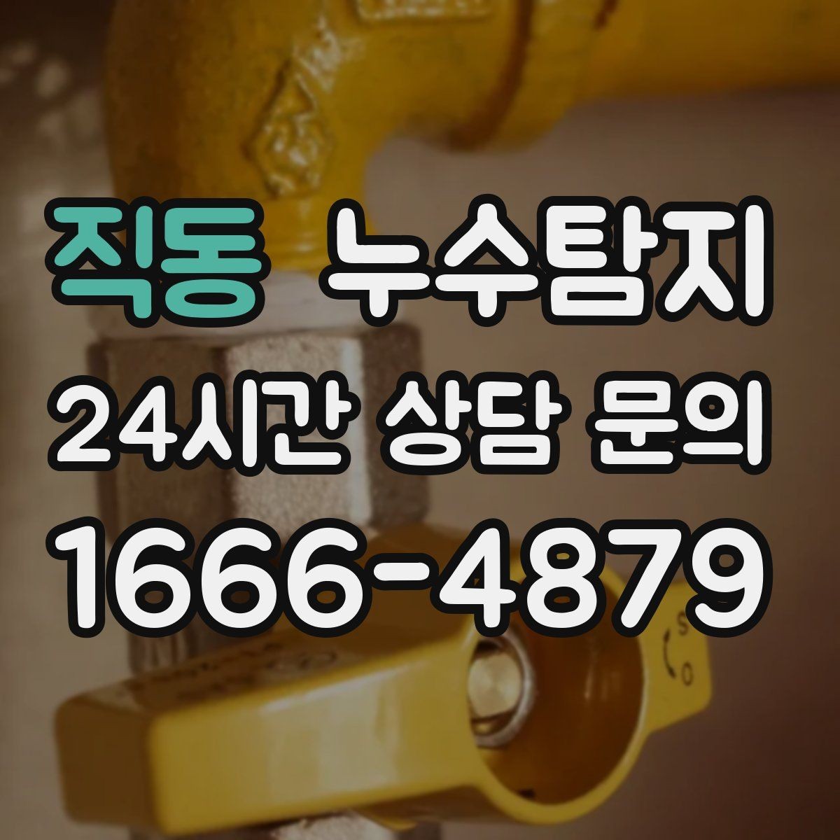 직동 누수탐지 욕실 주방 배관 누수 점검