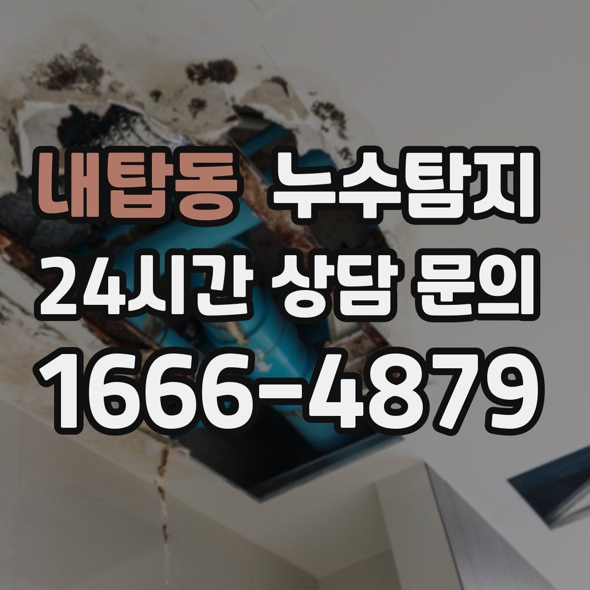 내탑동 누수탐지 방문 가능 지역 예약 팁 공유