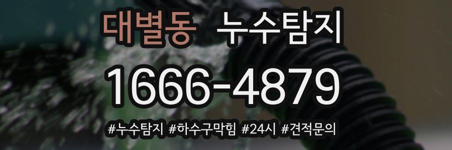 누수닥터 누수탐지