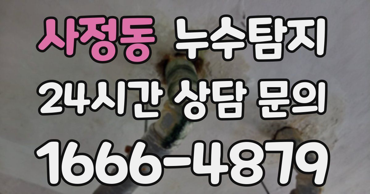 하수구막힘