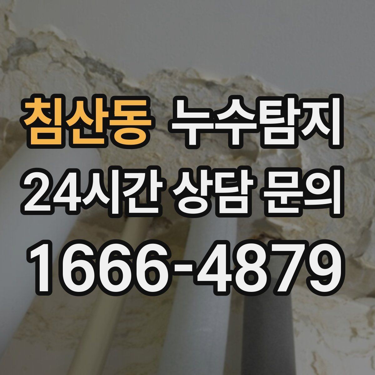 침산동 누수탐지 세탁실 배수 이상 확인 일지