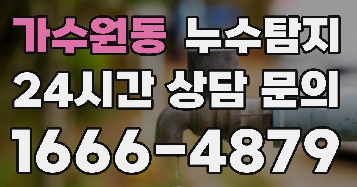 하수구막힘