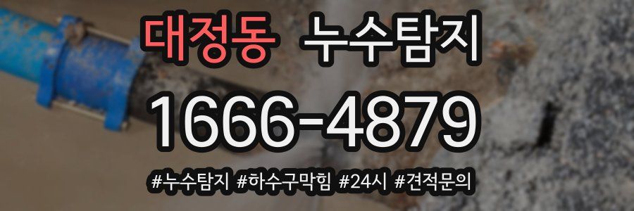 누수닥터 누수탐지