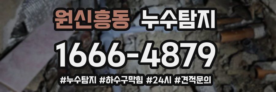 누수닥터 누수탐지