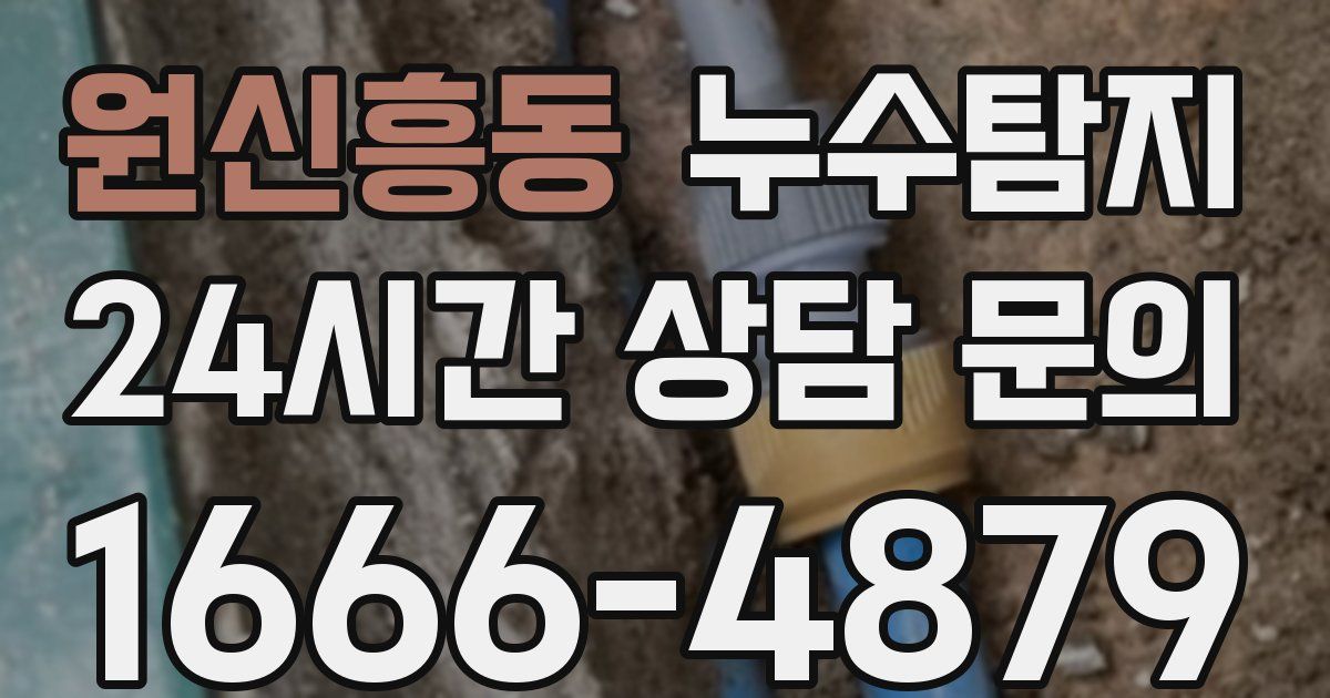 하수구막힘